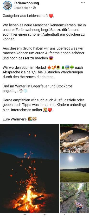 Ferienwohnung An Der Kapelle Rickenbach  Extérieur photo